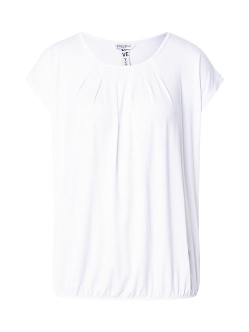 ZABAIONE Shirts 'Mi44nou'  hvid