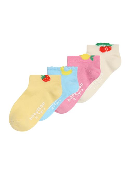 GAP Sokker  ecru / aqua / gul / pink