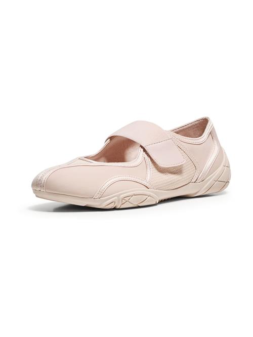 Bershka Ballerinasko med rem  lyserød