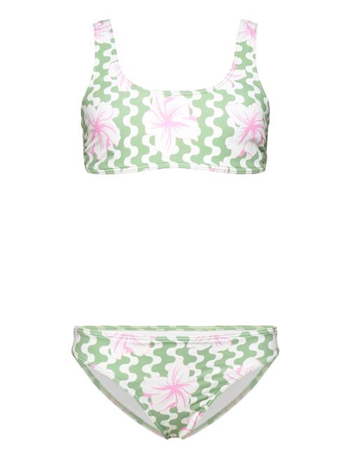 Party Waves Bralette Set 2 Roxy Green