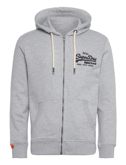 Se Vl Embroidered Ziphood Superdry Grey ved Booztlet