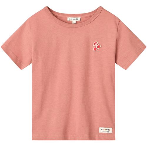 Liewood GOTS Apia Kortærmet T-shirt Dusty Raspberry | Lyserød | 116 cm