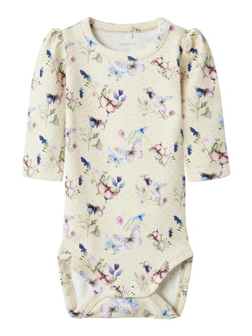 NAME IT Sparkedragt/Body 'NBFBELA'  beige / himmelblå / grøn / lilla