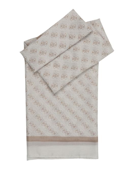 GUESS Sjal 'Katya'  beige / hvid