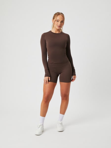 Björn Borg Studio Alice Highwaist Shorts Brun, S