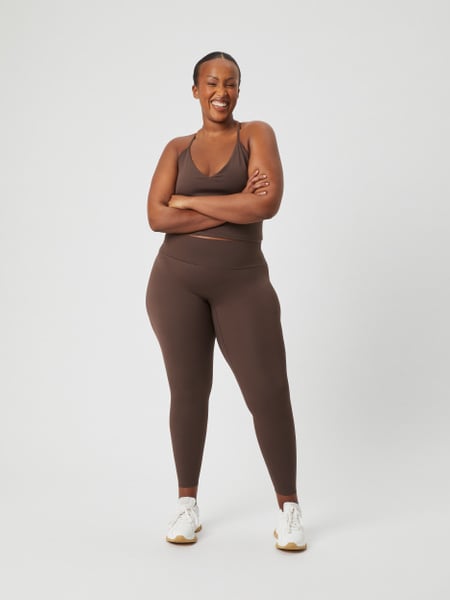Björn Borg Studio Alice Highwaist Tights Brun, S