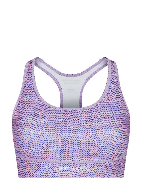 Flattering Printed Sportsbra Röhnisch Purple