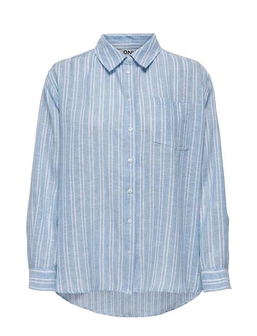 Onltokyo Life Ls Lin Bl St Shirt Pnt ONLY Blue