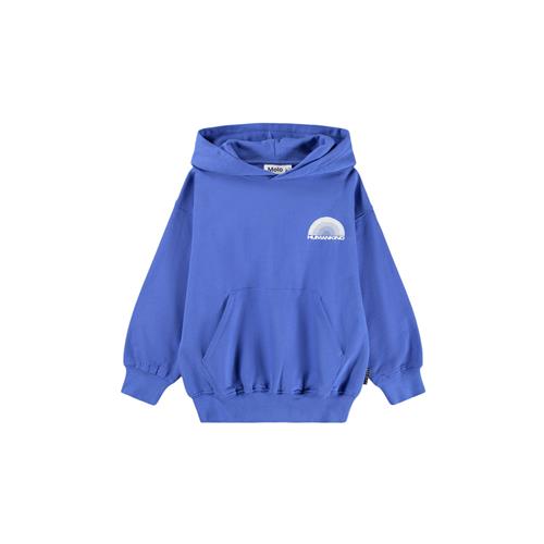 Molo GOTS Marlo Hættetrøje Dazzling Blue 128 cm    128 cm  unisex