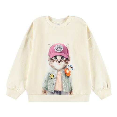 Molo GOTS Maxi Sweatshirt Kitty Miauu 116 cm    116 cm  unisex
