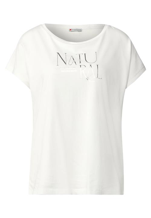 STREET ONE Shirts  sølv / offwhite
