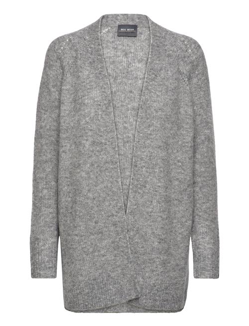 Mmthora Long Cardigan MOS MOSH Grey