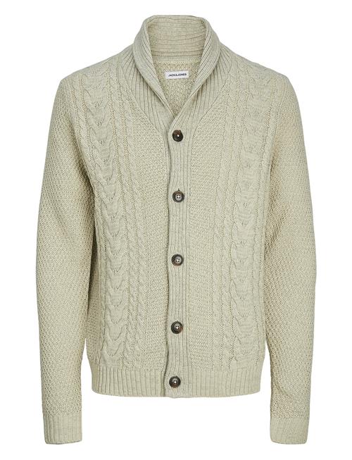 Jack & Jones Jjcraig Knit Shawl Neck Aw24 Jack & J S Green