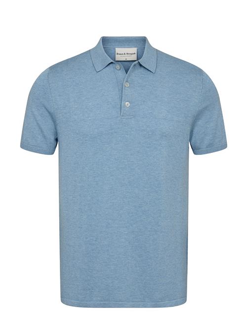 Bs Aaran Regular Fit Polo Shirt Bruun & Stengade Blue