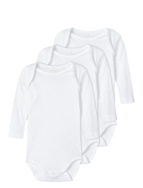 Nbnbody 3P Ls Solid Noos Name It White