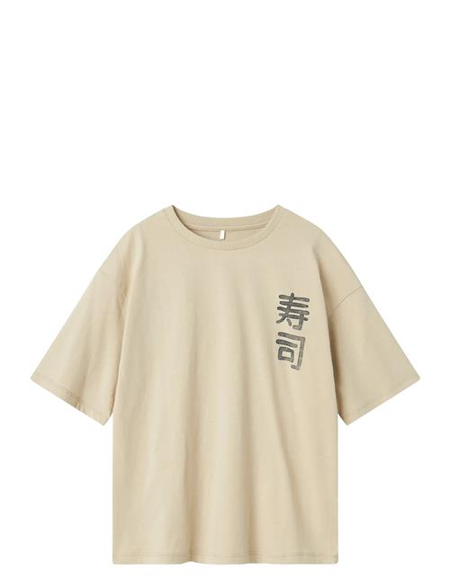 Nkmkane Ss Rlx Top Ps Noos Name It Beige