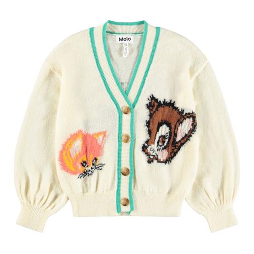 Molo Gaby Cardigan Buttercream | Hvid | 122/128 cm