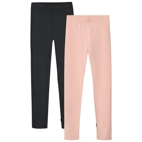Molo Nica 2-pak Varme Leggings Rose Black | Sort | 122 cm