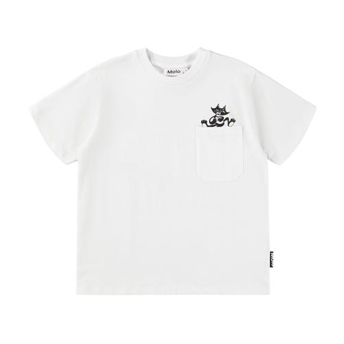 Molo GOTS Rickey T-shirt Crisp White 122 cm    122 cm  unisex