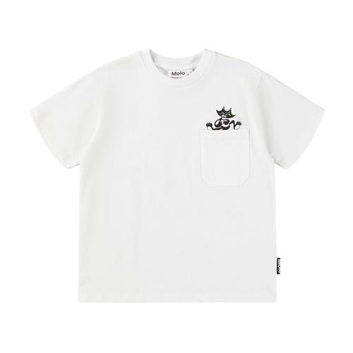 Molo GOTS Rickey T-shirt Crisp White | Hvid | 122 cm