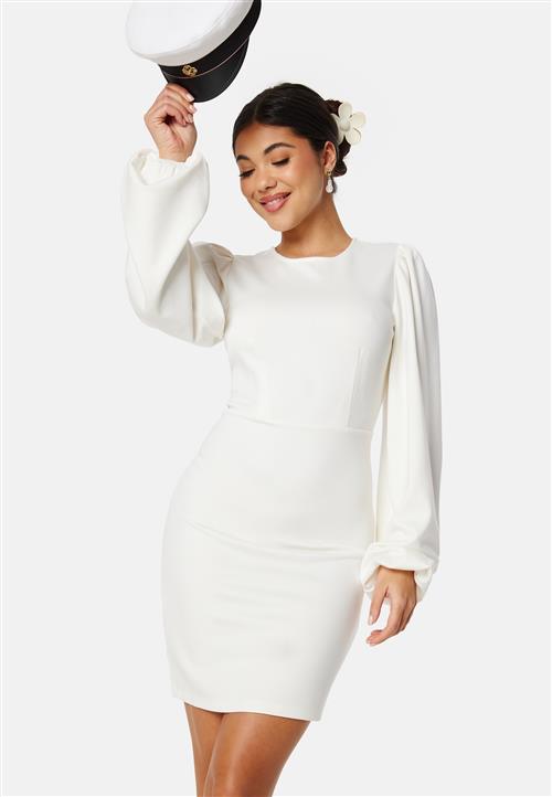 BUBBLEROOM Balloon Sleeve Short Dress