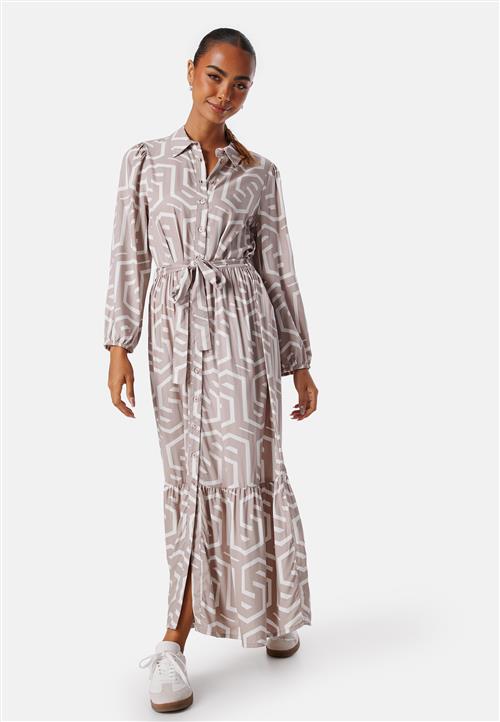 Happy Holly Viscose Shirt Dress