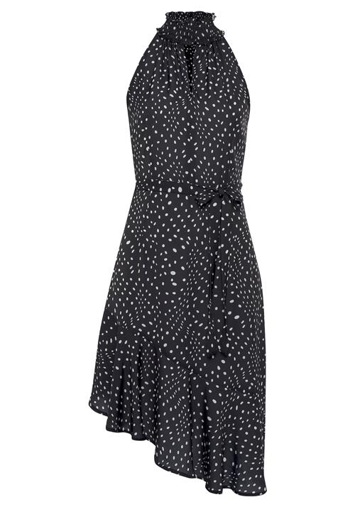 LASCANA Kimono  sort / hvid