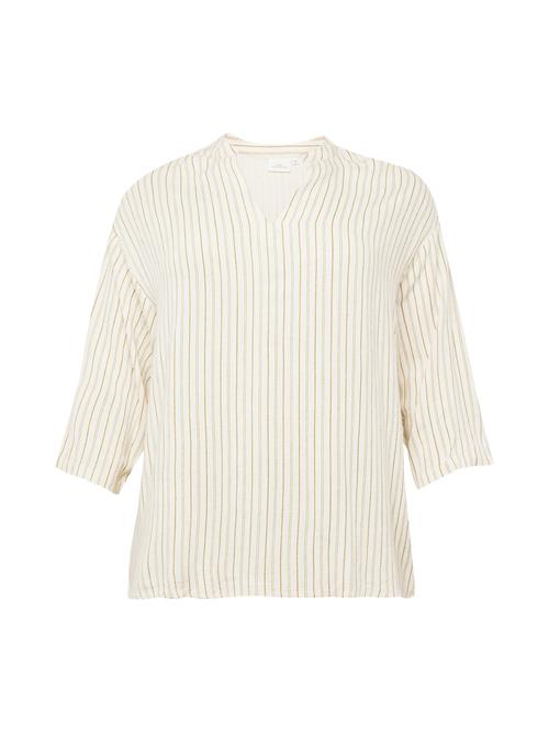 ONLY Carmakoma Bluse 'CARNISKA'  beige / brun