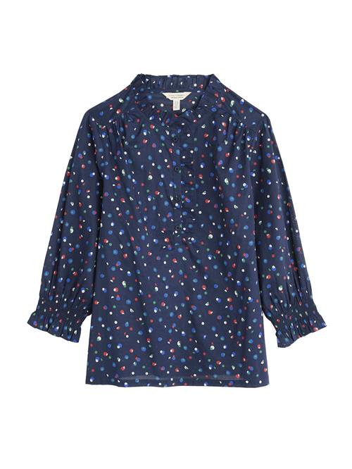 Seasalt Cornwall Bluse 'Twining'  blå / marin / mørkerød / hvid