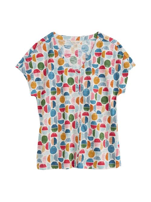 Seasalt Cornwall Shirts 'Studio Glass'  lyseblå / grøn / rød / hvid