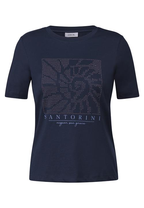 CECIL Shirts  marin / lyseblå / gammelrosa