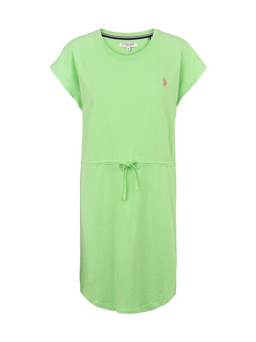 U.S. POLO ASSN. Kjole 'Ida'  lysegrøn / pink