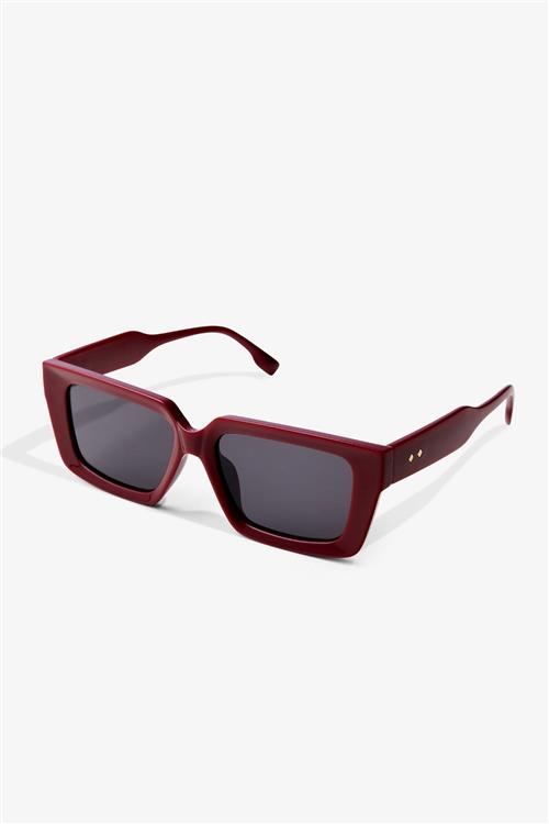 Nala Solbriller - Bordeaux - One-Size - TeeShoppen