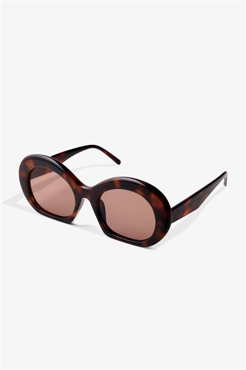 Sara Solbriller - Brun/Brun - One-Size - TeeShoppen