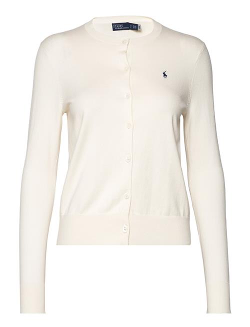 2/50 Pima Cotton-Lsl-Crd Polo Ralph Lauren Cream