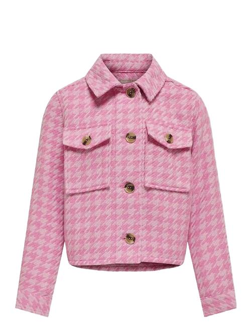 Kogkimmie Short Jacket Otw Kids Only Pink