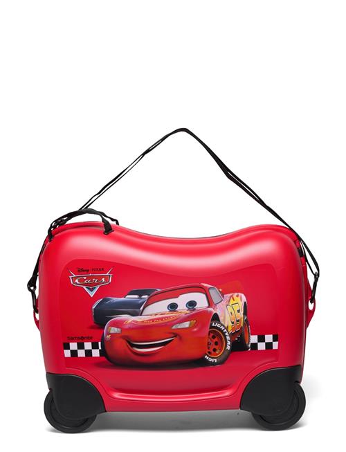 Se Dream2Go Ride-On Suitecase Disney Cars Samsonite Red ved Booztlet