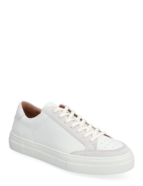 Art Signature Leather Sneaker J. Lindeberg White