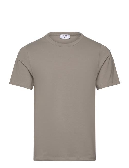 Stretch Cotton Tee Filippa K Grey