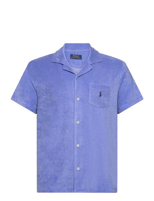 Terry Camp Shirt Polo Ralph Lauren Blue