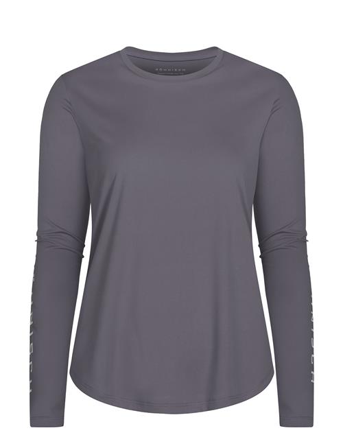 Team Logo Long Sleeve Röhnisch Grey