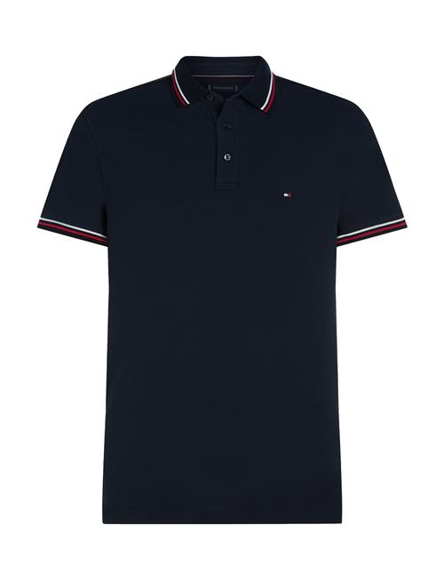 Tipped Slim Fit Polo Tommy Hilfiger Navy