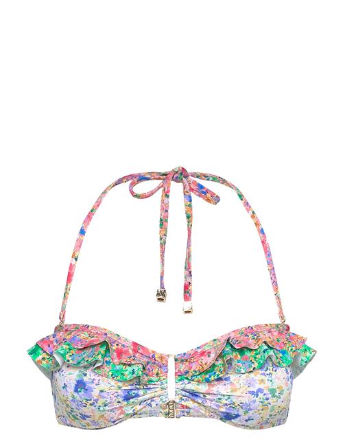 Coraline Bandeau Bikini Top Malina Patterned
