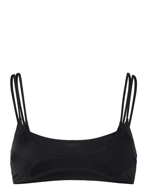 Strappy Layered Bikini Top Weekday Black