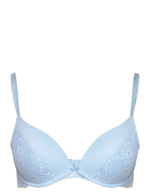 Cherry Padded Underwired Push-Up Bra Hunkemöller Blue