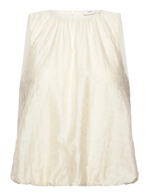 Jdylucca S/L Bubblehem Top Wvn Exp JDY Cream