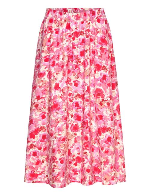 Jdytroya Life Mw Wide Midi Skirt Wvn Exp JDY Pink