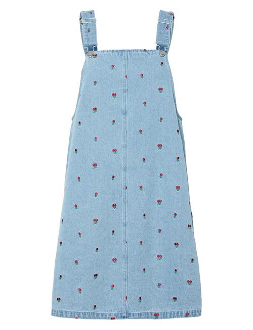 Pcfreia Sl Denim Spencer Dress D2D Fsy Pieces Blue