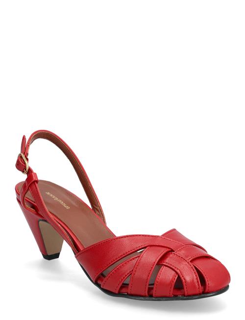 Banie 50 Stiletto Anonymous Copenhagen Red