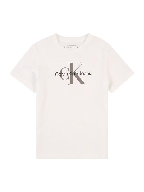 Se Calvin Klein Jeans Bluser & t-shirts  mørkegrå / sort / hvid ved About You
